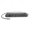 i-tec Μεταλλικό USB-C Εργονομικό 4K 3x Display Docking Station + Power Delivery 85 W