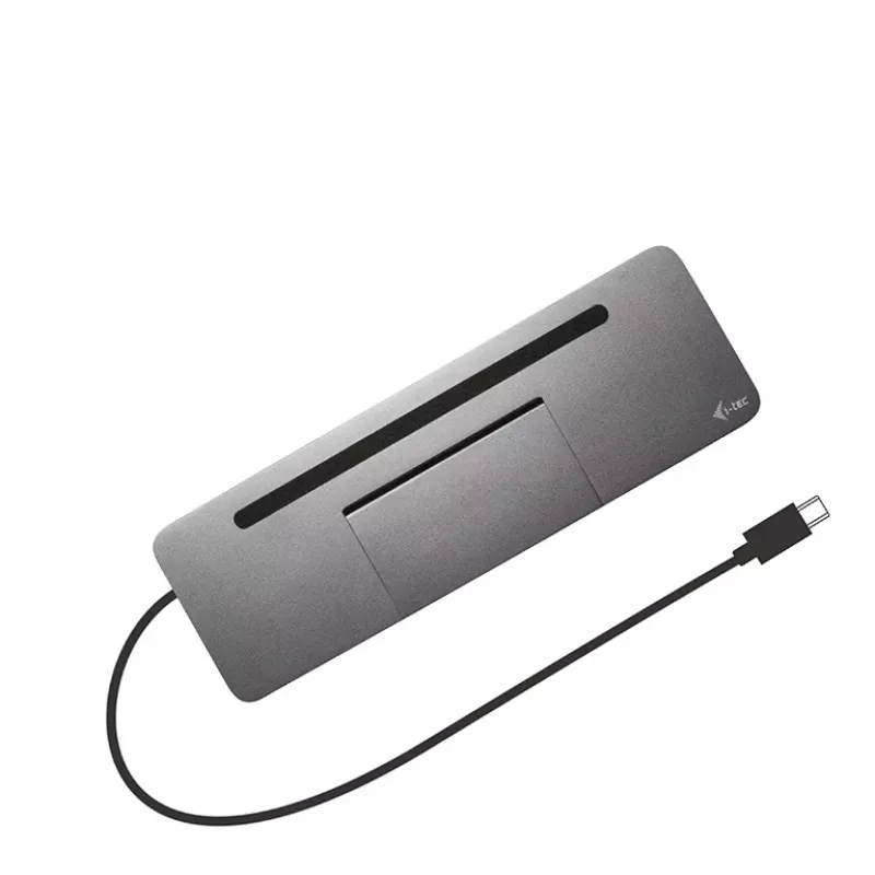 i-tec Μεταλλικό USB-C Εργονομικό 4K 3x Display Docking Station + Power Delivery 85 W