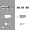 i-tec Μεταλλικό USB-C Εργονομικό 4K 3x Display Docking Station + Power Delivery 85 W