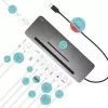 i-tec Μεταλλικό USB-C Εργονομικό 4K 3x Display Docking Station + Power Delivery 85 W