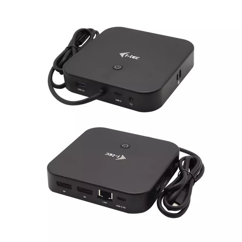 i-tec USB-C Dual Display Docking Station με Power Delivery 100 W