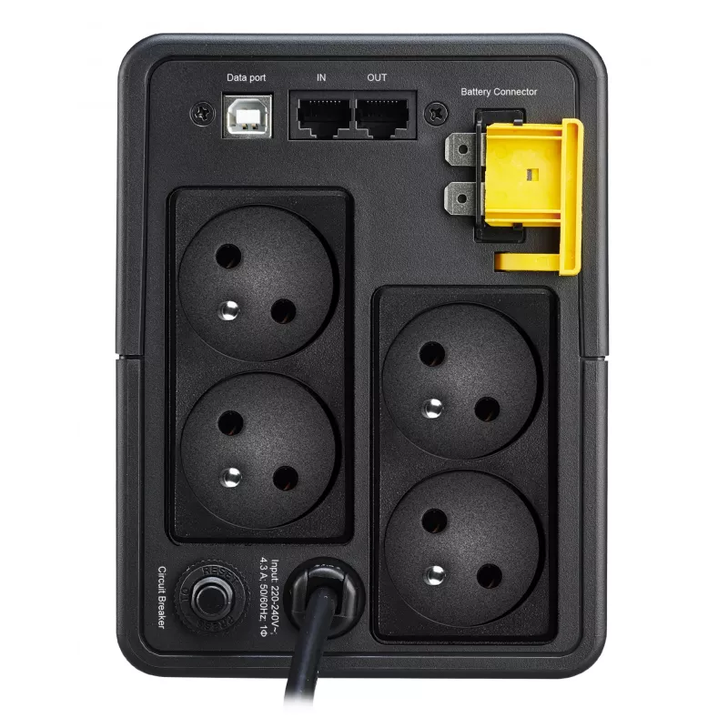 APC Back-UPS, 950VA, Tower, 230V, 4x CEE 7/5 γαλλικές πρίζες Schuko, AVR