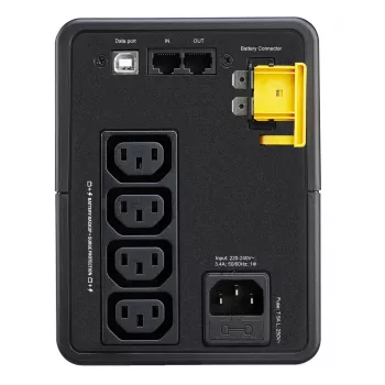 APC Back-UPS BX750MI - 750VA, 4x C13, USB, Line-Interactive, 0.75 kVA, 410 W, ημιτονοειδές, 140 V, 300 V