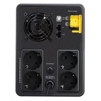 APC Back-UPS, 1600VA, Tower, 230V, 4x πρίζες Schuko CEE 7/7, AVR