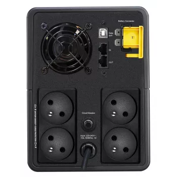 APC Back-UPS, 2200VA, Tower, 230V, 4x γαλλικές πρίζες Schuko CEE 7/5, AVR