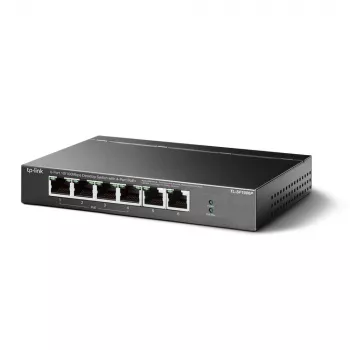 TP-Link TL-SF1006P Διακόπτης δικτύου Unmanaged Fast Ethernet (10/100) Power over Ethernet (PoE) Μαύρο