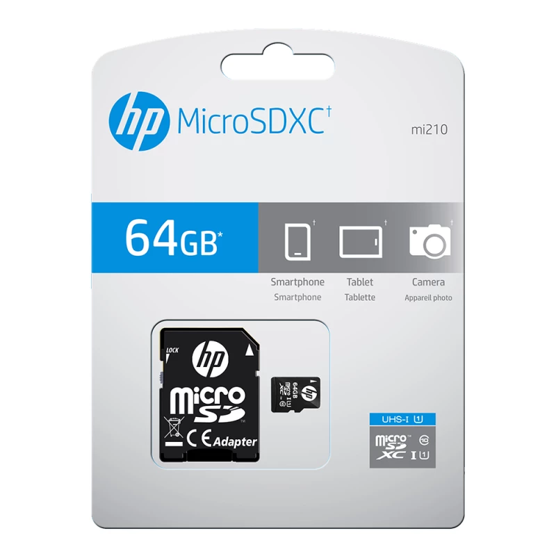 HP SDU64GBXC10HP-EF κάρτα μνήμης 64 GB MicroSDXC UHS-I Class 10