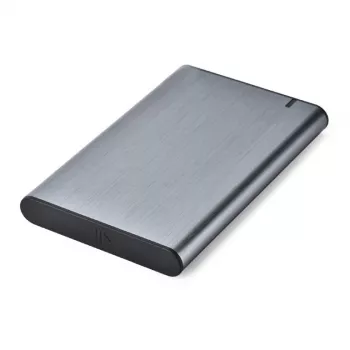 GEMBIRD USB 3.1 Θήκη SATA HDD 2,5 inch με σύνδεση Type-C, βουρτσισμένο αλουμίνιο - Γκρι
