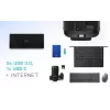 Docking Station i-tec USB-C Quattro Display Docking Station με Power Delivery 85 W