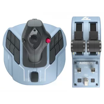 Thrustmaster Airbus Edition Μαύρο, Μπλε USB Joystick Αναλογικό / Ψηφιακό PC