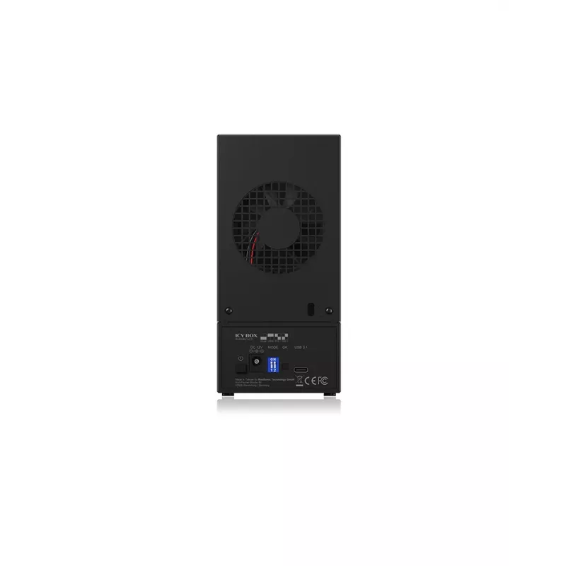 ICY BOX IB-RD3621-C31 Συστοιχία δίσκων 0 TB Desktop Μαύρο