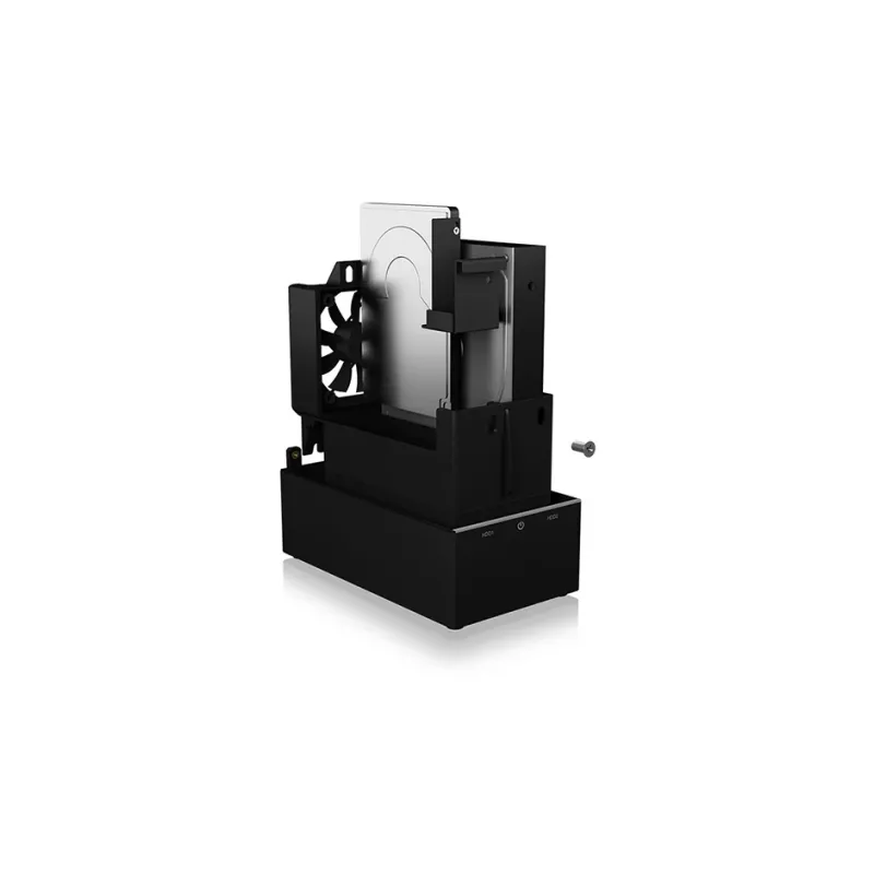 ICY BOX IB-RD3621-C31 Συστοιχία δίσκων 0 TB Desktop Μαύρο