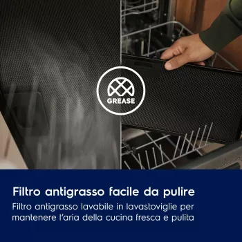 Electrolux LFU216X Υποτοίχια Ανοξείδωτο, Ασημί 272 m³/h