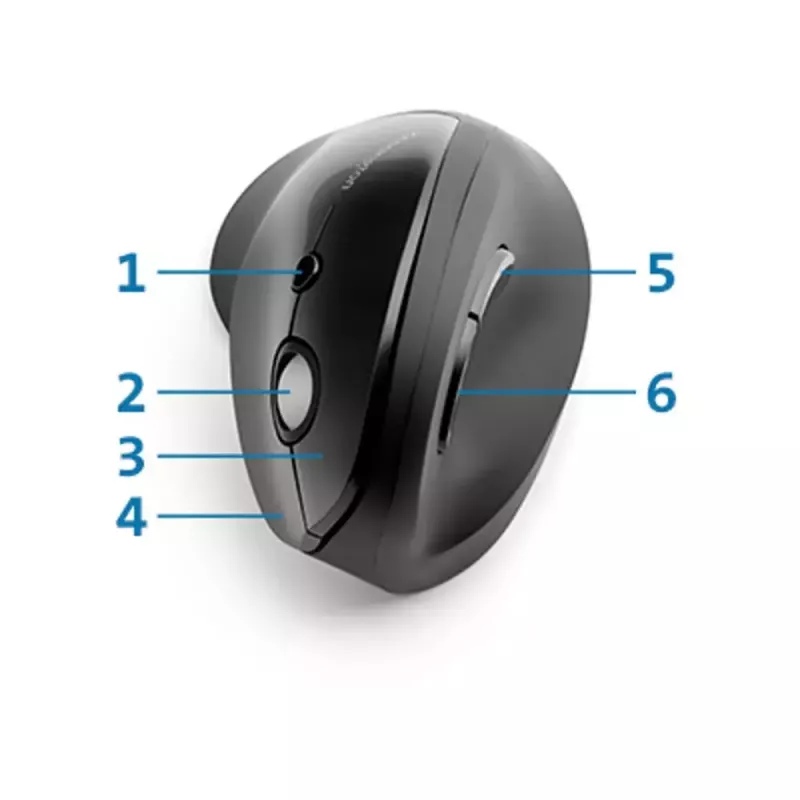 Ποντίκι Kensington Pro Fit Ergo Vertical Wireless RF Wireless