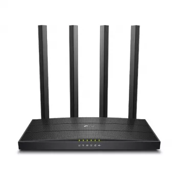 TP-Link Archer C6U Router Wi-Fi Gigabit Ethernet Dualband (2,4 GHz / 5 GHz) Μαύρο