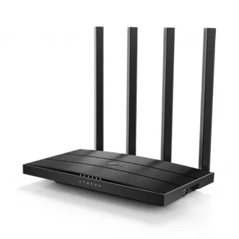 TP-Link Archer C6U Router Wi-Fi Gigabit Ethernet Dualband (2,4 GHz / 5 GHz) Μαύρο