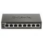 D-Link DGS-1100-08V2 Managed L2 Gigabit Ethernet (10/100/1000) Μαύρο