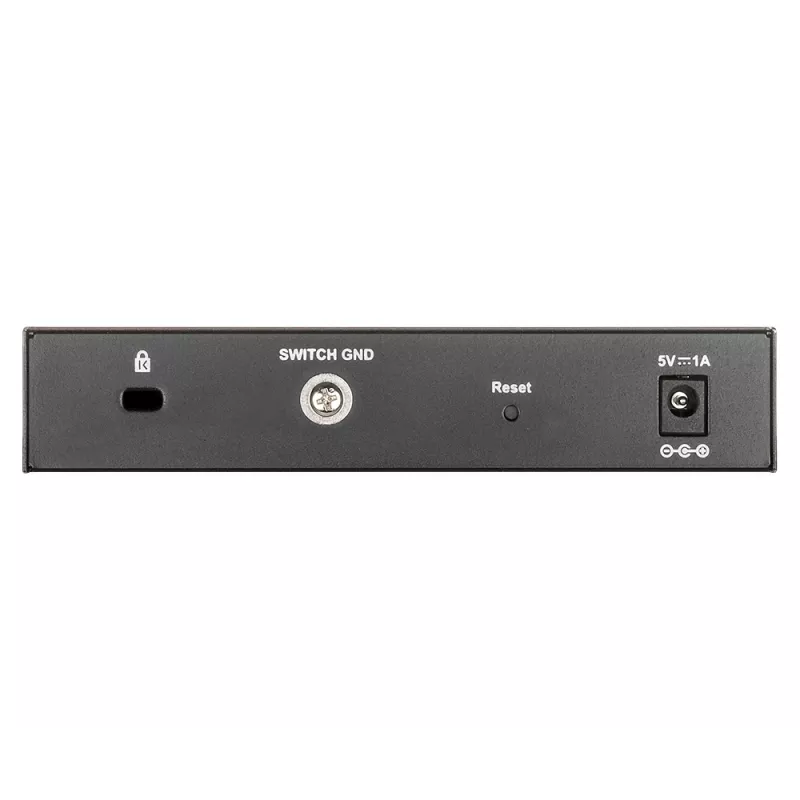 D-Link DGS-1100-08V2 Managed L2 Gigabit Ethernet (10/100/1000) Μαύρο