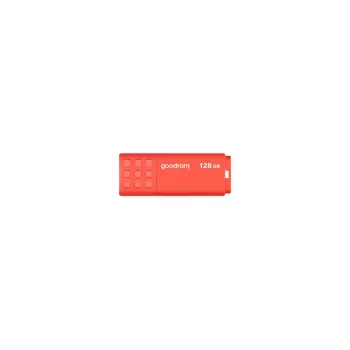 USB Stick GOODRAM UME3 128 GB USB Type-A 3.2 Gen 1, πορτοκαλί, χωρίς καπάκι, 60/20 MB/s