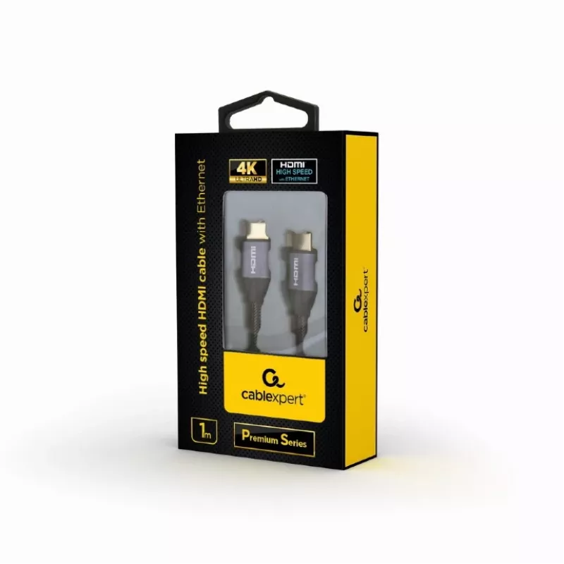 GEMBIRD Καλώδιο High Speed HDMI με Ethernet - Premium Σειρά, 1 m
