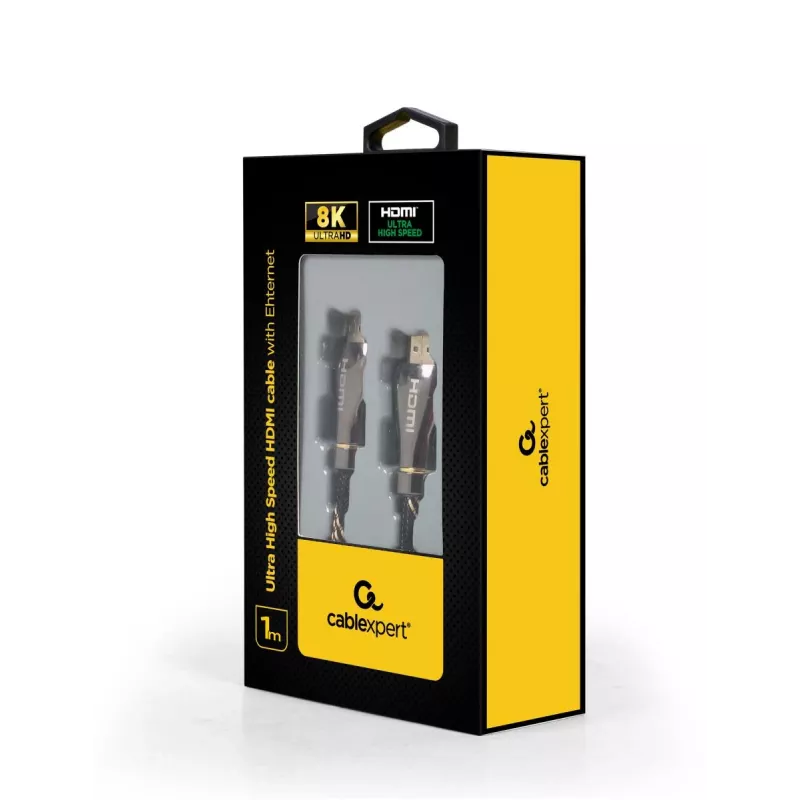 Καλώδιο HDMI Gembird CCBP-HDMI8K-1M — 1 m, HDMI τύπου A σε A, HDMI 2.1, 48 Gbit/s, μαύρο