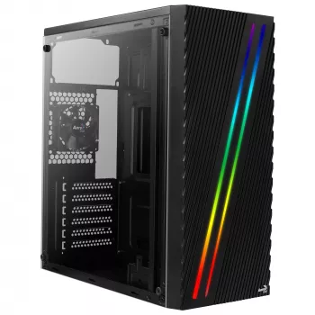 Aerocool Streak Midi Tower Μαύρο