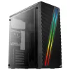 Aerocool Streak Midi Tower Μαύρο