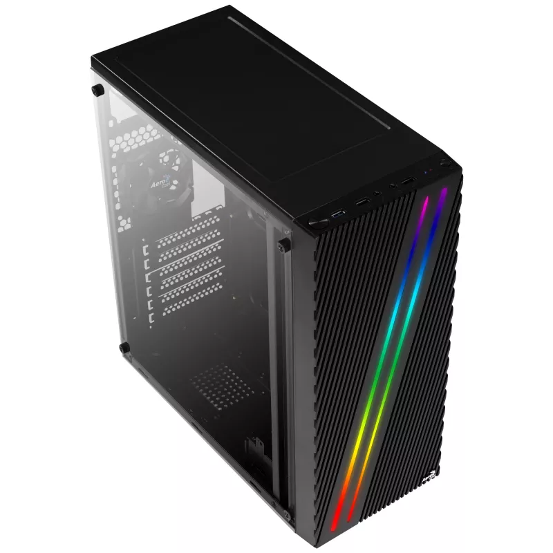 Aerocool Streak Midi Tower Μαύρο