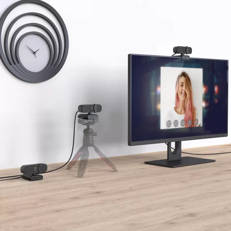 Webcam Hama C-400 2 MP 1920 x 1080 Pixel USB 2.0 μαύρη