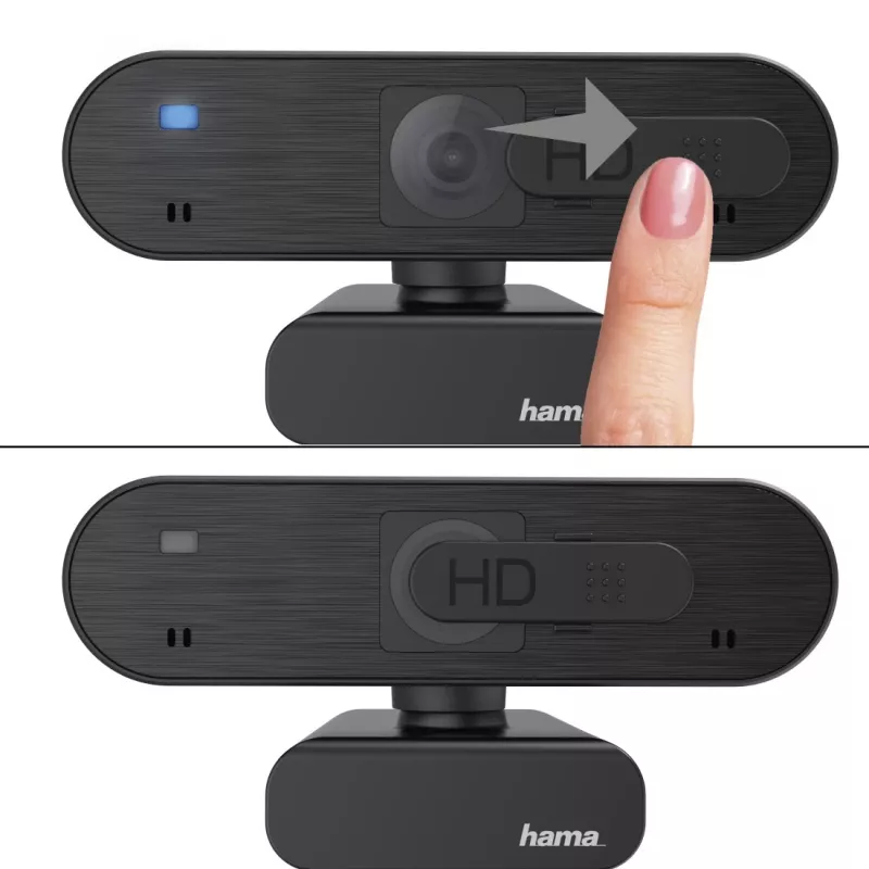 Webcam Hama C-600 Pro 2 MP 1920 x 1080 Pixel USB 2.0 μαύρη