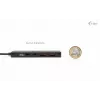HUB i-tec Metal USB-A/USB-C 2x USB 3.0 + 2x USB-C (10 Gbps)
