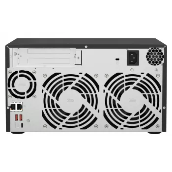 QNAP TS-873A NAS Tower Ryzen Embedded V1500B 8 GB DDR4 0 TB QNAP Turbo System μαύρο