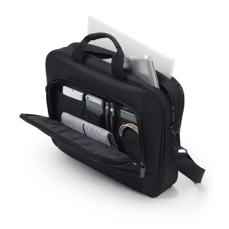 DICOTA Eco Top Traveller Base - Θήκη notebook 13-14,1 inch - Μαύρο / 300d RPET Polyester