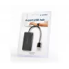 USB-Hub Gembird UHB-U2P4-04 – 4-Port USB 2.0, Plug-and-Play, μαύρο, 480 Mbit/s
