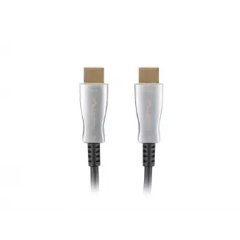 Lanberg CA-HDMI-20FB-0400-BK ενεργό οπτικό (AOC) καλώδιο HDMI 2.0, 40 m, τύπου A αρσενικό-αρσενικό, 4K 60 Hz (3840x2160), 18 Gbit/s, Ethernet, μαύρο