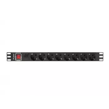 Μονάδα διανομής ρεύματος PDU Lanberg PDU-08F-0200-BK