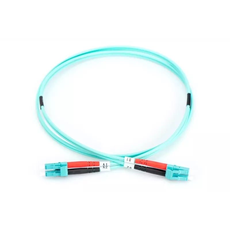 Καλώδιο patch οπτικών ινών DIGITUS, LC σε LC Multimode 50/125 µ, Duplex μήκος 2m κλάση OM3