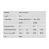 Καλώδιο patch οπτικών ινών DIGITUS, LC σε SC Multimode 50/125 µ, Duplex μήκος 2 m κλάση OM3