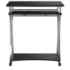 Techly Compact Desk για PC με αφαιρούμενο συρτάρι πληκτρολογίου, Μαύρο Graphite ICA-TB 328BK