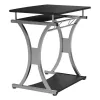 Techly Compact Desk για PC με αφαιρούμενο συρτάρι πληκτρολογίου, Μαύρο Graphite ICA-TB 328BK