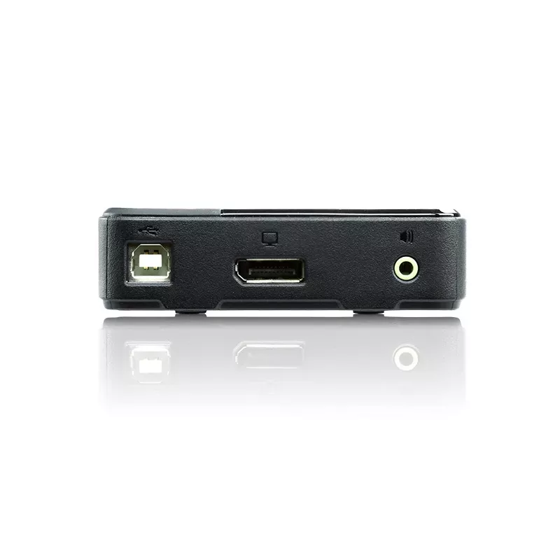 ATEN 2-Port USB 4K DisplayPort 1.2 KVM-Switch (περιλαμβάνεται καλώδιο KVM)