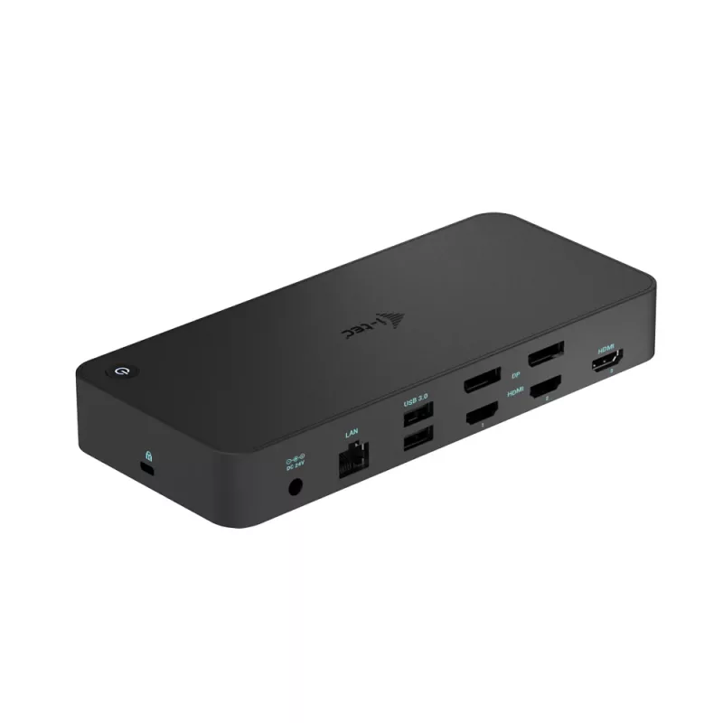 i-tec USB 3.0 / USB-C / Thunderbolt, 3x 4K Σταθμός σύνδεσης + Power Delivery 100W