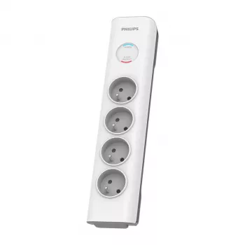 Προστασία υπέρτασης Philips SPN7040WA/60 4 υποδοχές AC 600 J 2 m λευκό