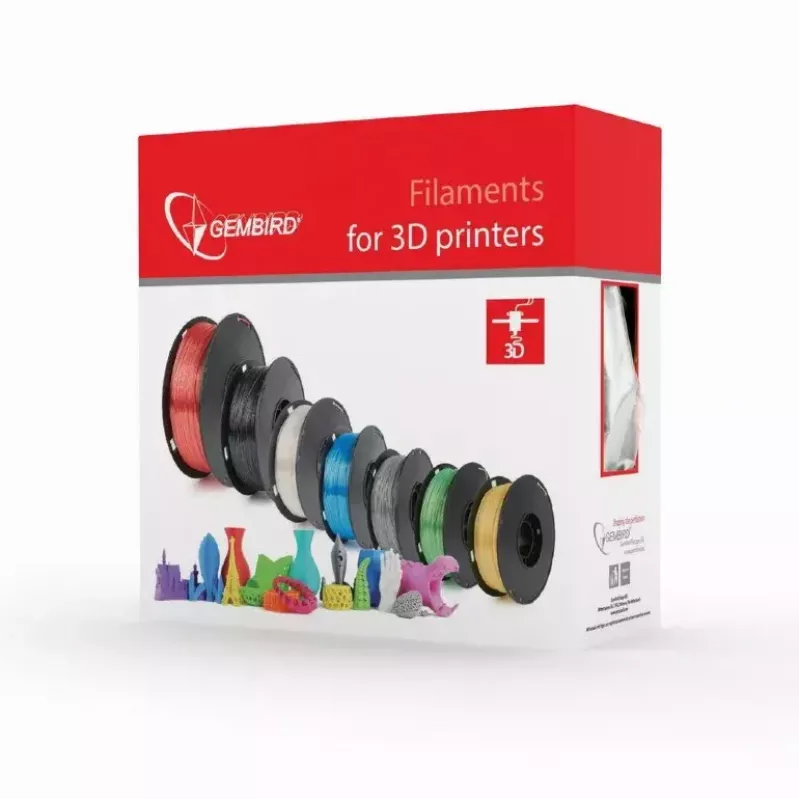 GEMBIRD PLA-PLUS Filament, μπλε, 1,75 mm, 1 kg