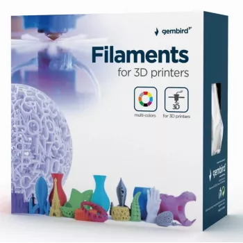 GEMBIRD PLA-PLUS Filament, λευκό, 1,75 mm, 1 kg