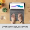 LOGITECH Combo Touch - iPad Pro 12,9 ιντσών (5. Gen.) - Αγγλικά - QWERTY