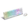 Σετ πληκτρολογίου και ποντικιού gaming MSI VIGOR GK30 COMBO WHITE
