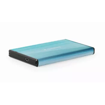 Θήκη HDD Gembird EE2-U3S-3-B — 2,5 ιντσών Single-Bay, SATA, Mini‑USB A, έως 7 TB, μπλε