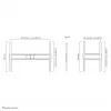 Neomounts LFD-W1500 βάση τηλεόρασης τοίχου 60-100 ιντσών – σταθερή – οριζόντια και κάθετα