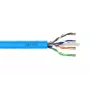 Καλώδιο δικτύου DIGITUS DK-1614-VH-1 U/UTP Cat. 6 1m μαύρο